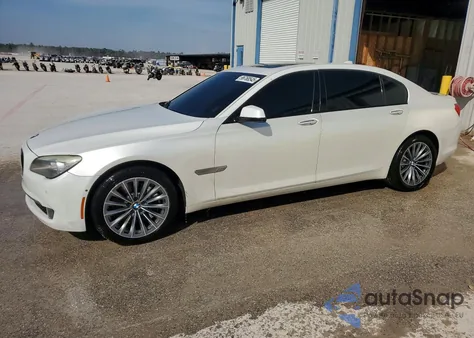 2009 BMW 750 Li from USA, damaged, VIN WBAKB83559CY62003